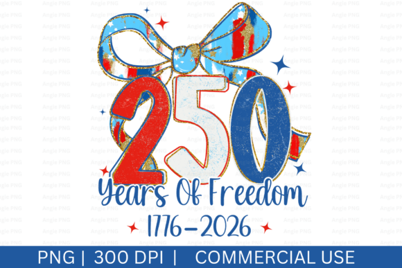 250 Years Anniversary USA Png: Graphics & Crafts