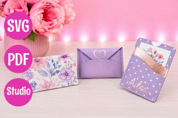 3D SVG Card Holder Template for Lifestyle And Hobbies Creations