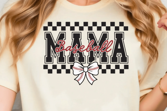 Baseball Mama SVG: Graphics for T-Shirt Designs
