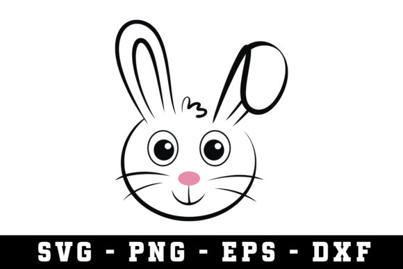 Bunny Face SVG: A Versatile Graphic Design Asset for Crafts and Creative Projects