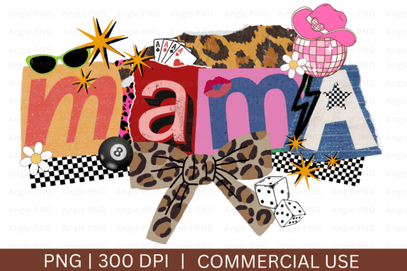 Collage Mama PNG: A Versatile Graphic Design Asset for Creative Websites and Content