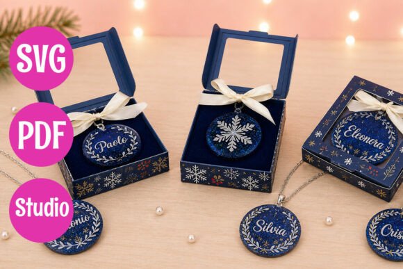 Flat Creation Box Templates: A 3D SVG Packaging Asset for Life Events And Celebrations
