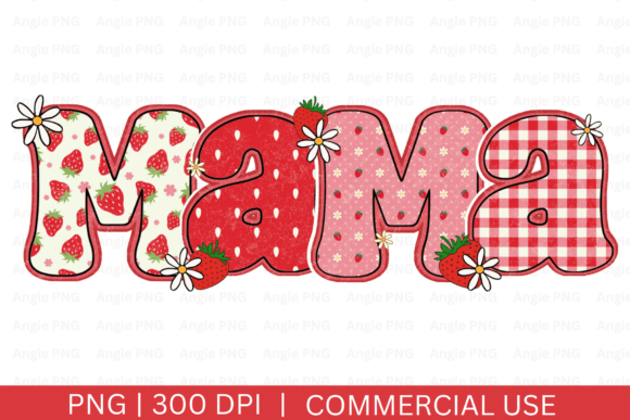 Summer Strawberry Mama PNG: A Versatile Graphic Design Asset for Local Business Branding