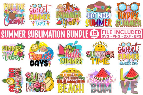 Summer Sublimation Quotes Design Bundle Review for Real Projects