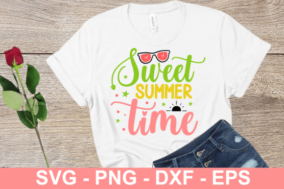 Sweet Summer Time SVG: A Versatile Graphic Design Asset for Crafts and Creatives
